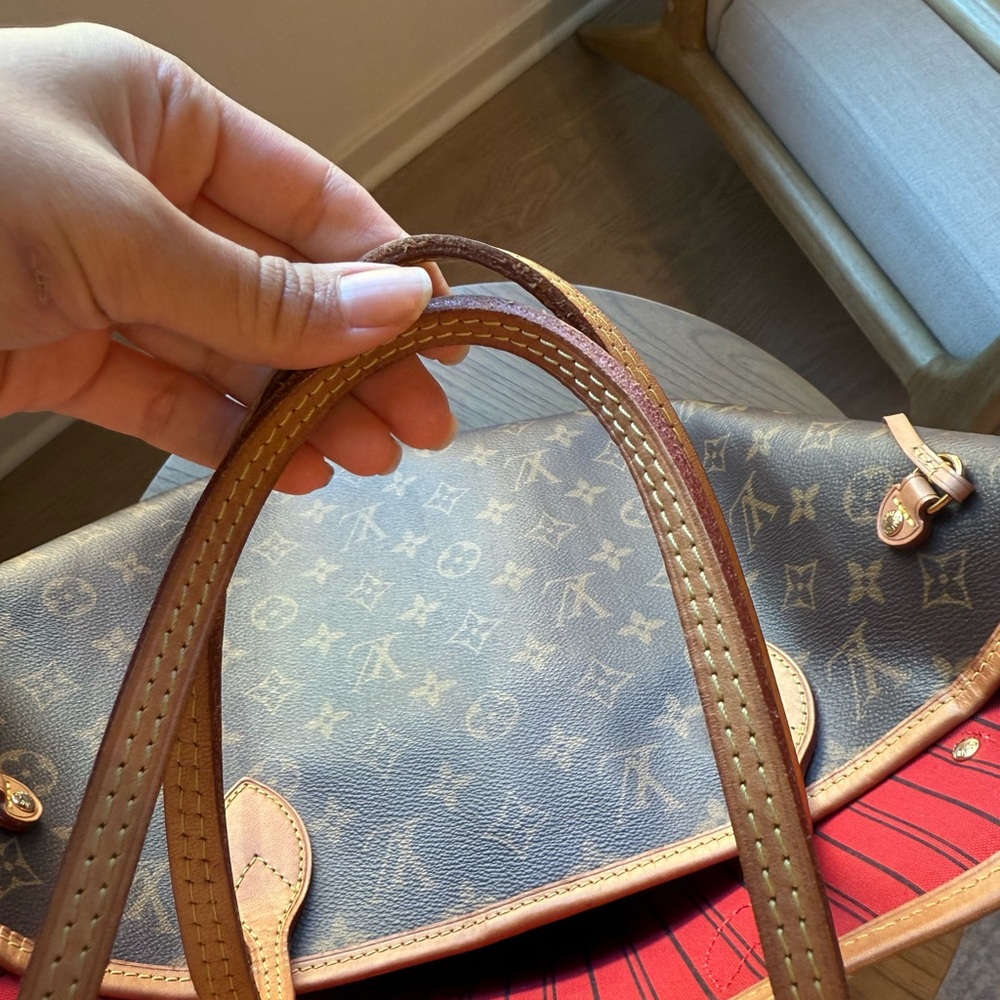 Louis Vuitton Brown Neverfull Tote Bag Iconic Monogram - Picture 10 of 12